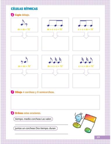 Musiqueando 5. Cuaderno de actividades · Educación Primaria