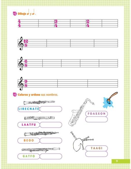 Musiqueando 6. Cuaderno de actividades · Educación Primaria