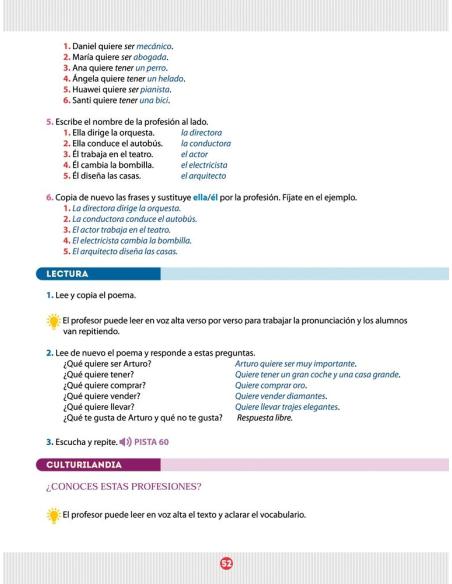 Español entre amigos. Guía del profesor. Curso 1 · Nivel A1