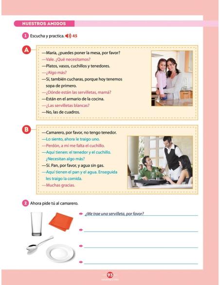 Español entre amigos. Curso 2 · Nivel A1