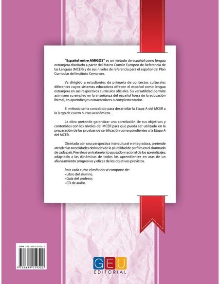 Español entre amigos. Curso 3 · Nivel A2