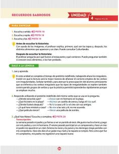 Español entre amigos. Guía del profesor. Curso 3 · Nivel A2 2