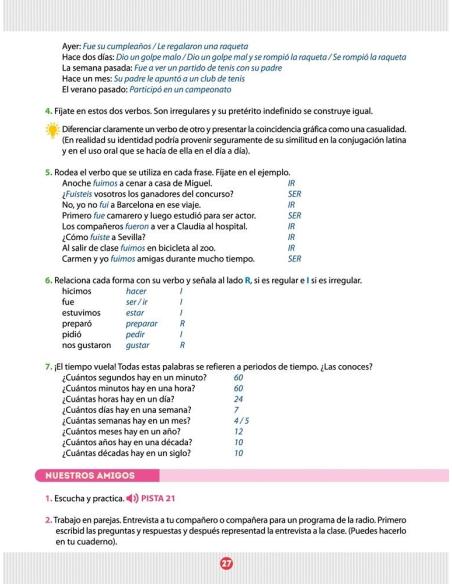 Español entre amigos. Guía del profesor. Curso 3 · Nivel A2