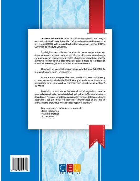 Español entre amigos. Curso 4 · Nivel A2