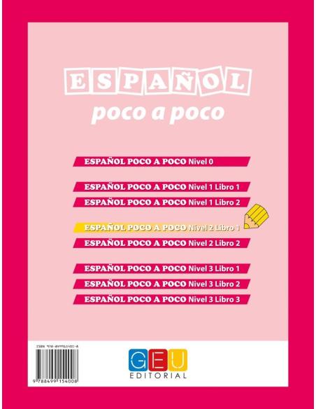 Español poco a poco. Nivel 2. Libro 1