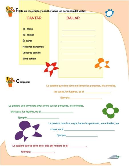 Valentín · Aprendizaje de la Lengua española