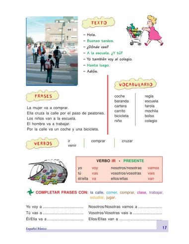 Español básico. Proyecto Integra Junior