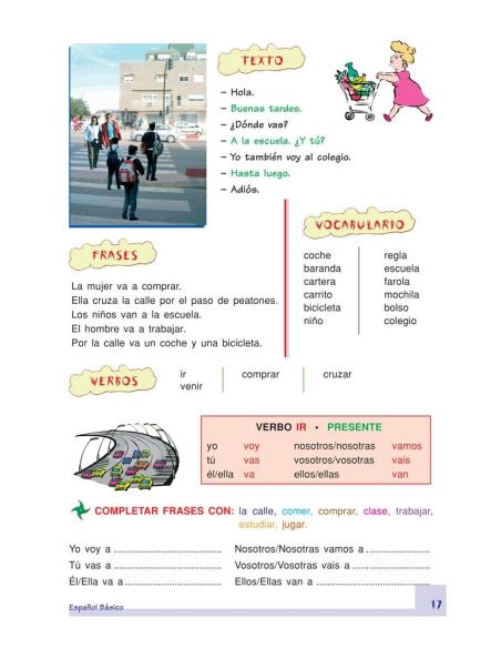 Español básico. Proyecto Integra Junior