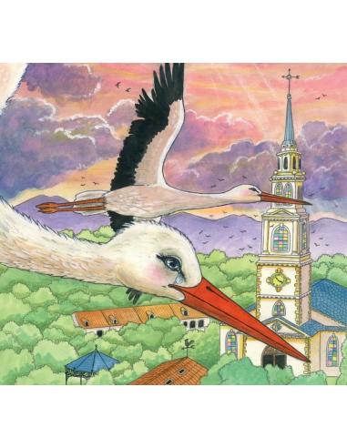 Las cigüeñas de Santa Marina