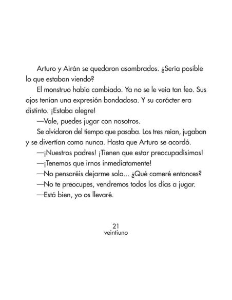 El monstruo de las lúgubres cavernas