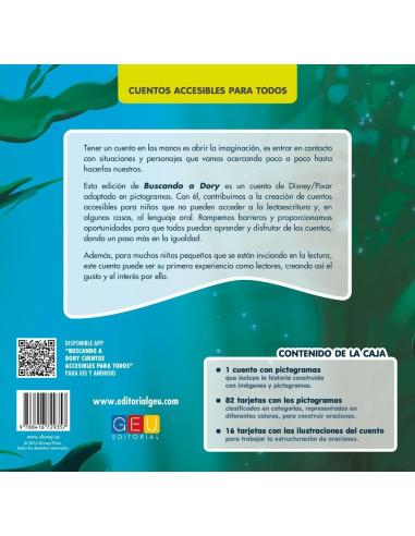 Buscando a Dory · Cuento con pictogramas