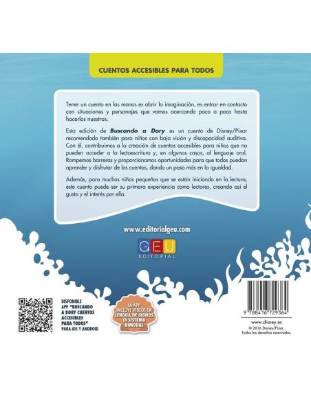 Buscando a Dory · Cuento con lectura facilitada