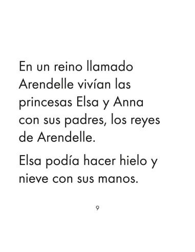 Frozen. El Reino del Hielo · Cuento con lectura facilitada