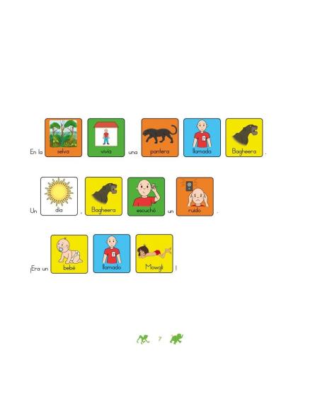 El Libro de la Selva · Cuento con pictogramas