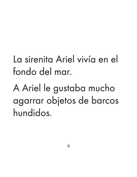 La Sirenita · Con lectura facilitada