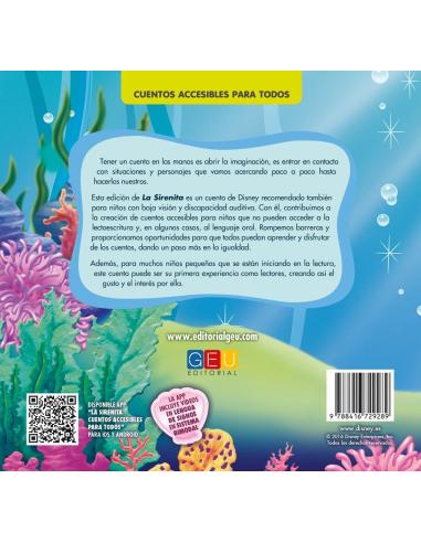 La Sirenita · Con lectura facilitada
