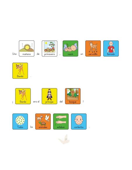 Bambi · Cuento con pictogramas