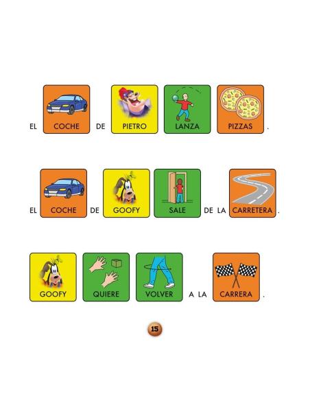 Mickey y los Superpilotos. La carrera del Lazo Rigatoni · Cuento con pictogramas