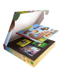 Mickey i els Superpilots. La cursa Rigatoni · Conte amb pictogrames