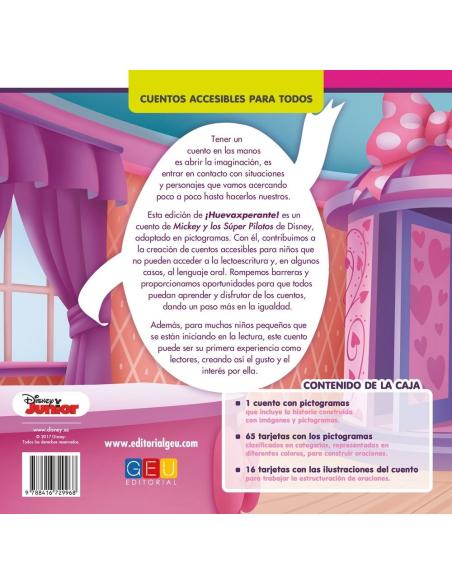 Minnie. ¡Huevaxperante! · Cuento con pictogramas