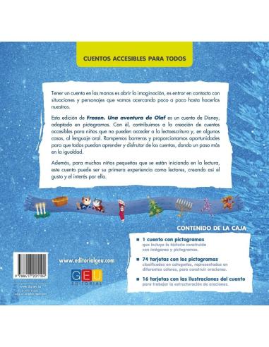 Frozen. Una aventura de Olaf · Cuento con pictogramas