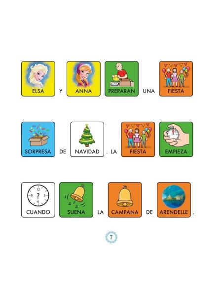 Frozen. Una aventura de Olaf · Cuento con pictogramas