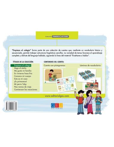 Empieza el colegio · Cuento de estructuración lingüística