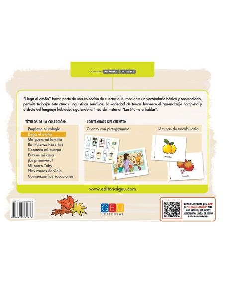 Llega el otoño · Cuento de estructuración lingüística