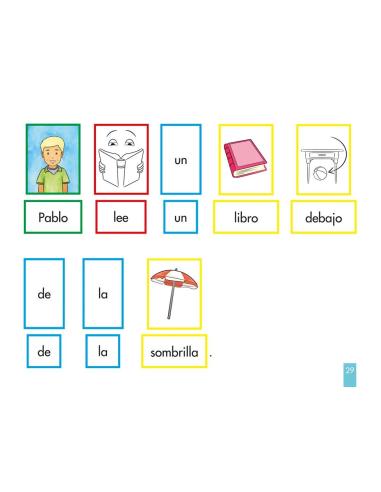 Comienzan las vacaciones · Cuento de estructuración lingüística