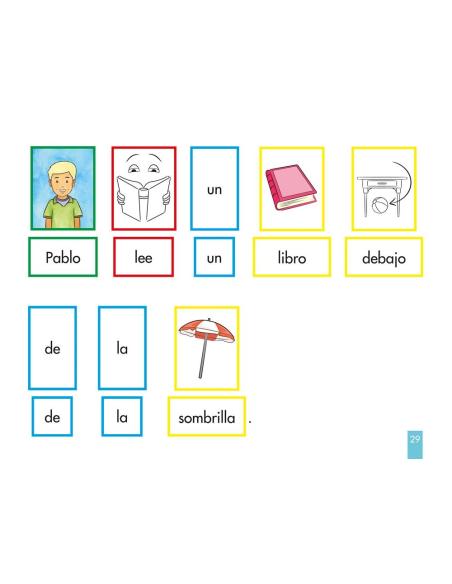 Comienzan las vacaciones · Cuento de estructuración lingüística