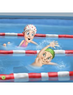 Alba corre por el arcoíris · Alba runs over the rainbow 2