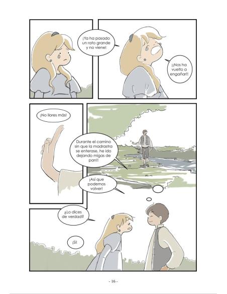 Cuentos y fábulas en cómic: Hansel y Gretel