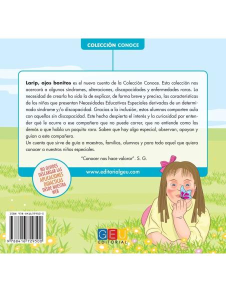 Larip, ojos bonitos · Un cuento sobre el síndrome de Down