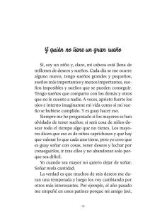 Pablito González y su gran sueño 2