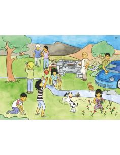 Láminas para expresión oral y estructuración de frases · Enséñame a hablar 2