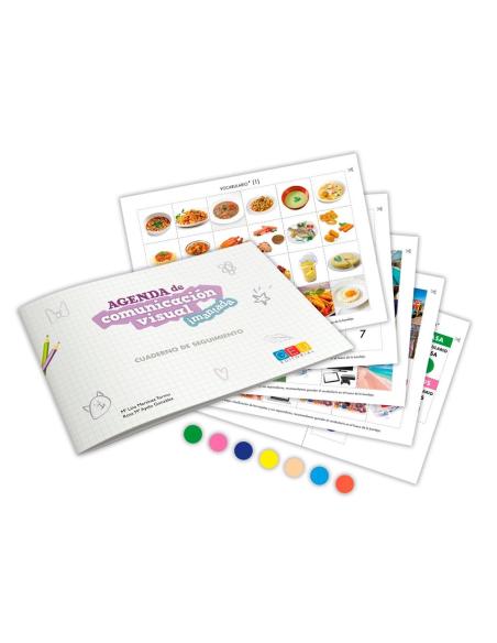 Agenda de comunicación visual imantada