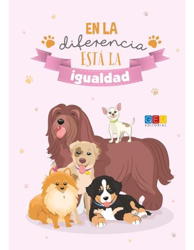 Libreta "En la diferencia está la igualdad" · A5 · Tapa dura