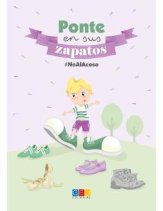 Libreta "Ponte en sus zapatos: No al acoso" · A4 · Tapa dura 2