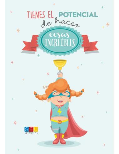 Libreta "Tienes el potencial de hacer cosas increíbles" · A5 · Tapa blanda