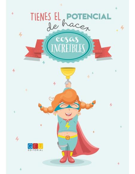 Libreta "Tienes el potencial de hacer cosas increíbles" · A5 · Tapa blanda
