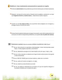 Palabras. Expresión y vocabulario · Nivel 1. Cuaderno 9: Economía y profesiones 2