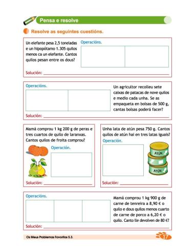 Os meus problemas favoritos 5.3