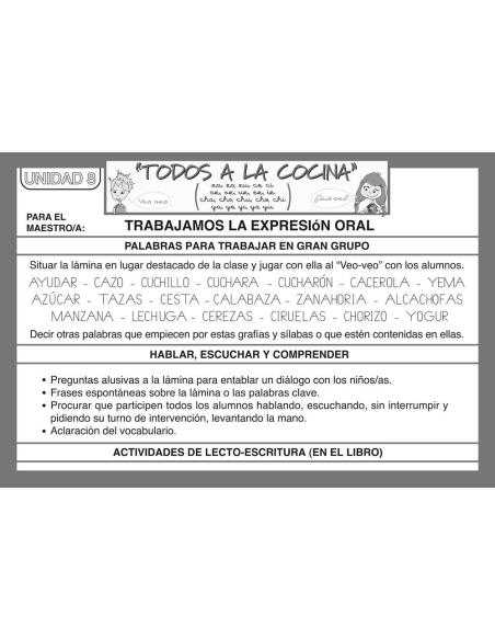 Láminas para la expresión oral 1