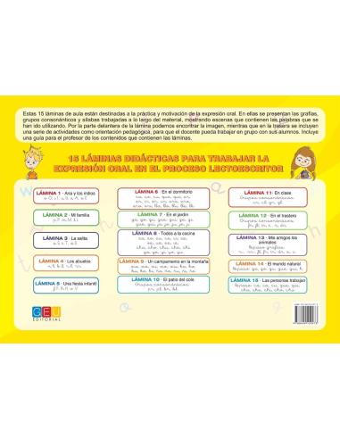 Láminas para la expresión oral 1