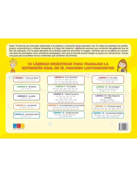 Láminas para la expresión oral 1