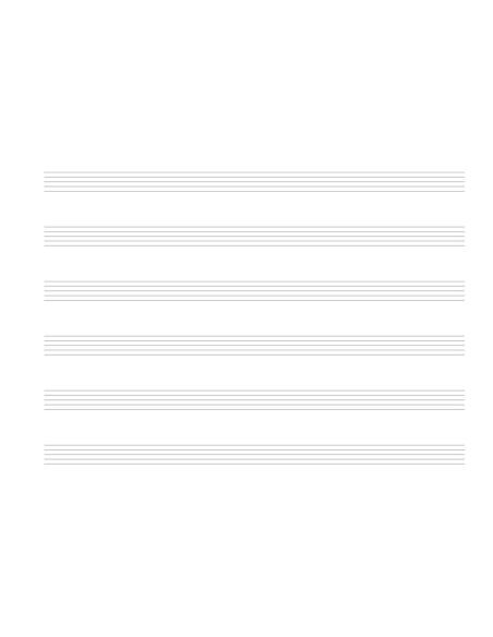 Cuaderno de música · Formato A5