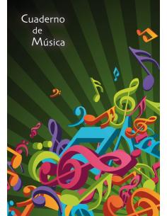 Cuaderno de música · Formato A4