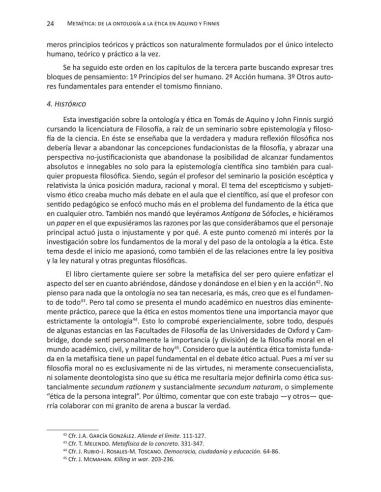 Metaética: de la ontología a la ética en Aquino y Finnis