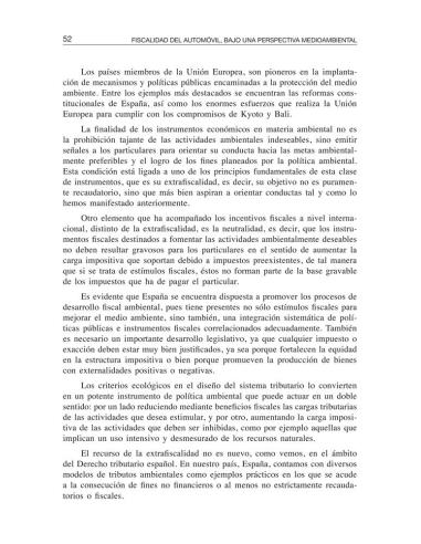 Fiscalidad del automóvil, bajo una perspectiva medioambiental