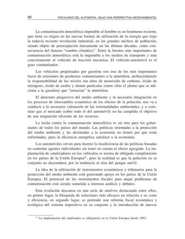Fiscalidad del automóvil, bajo una perspectiva medioambiental